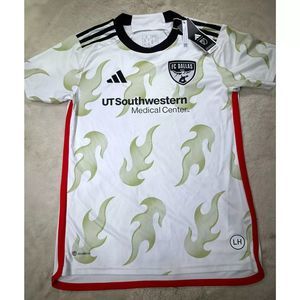 MLS Adidas FC Dallas Away 23 Soccer Football Jersey New women Small MSRP $90
